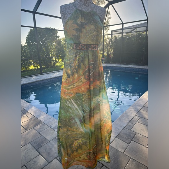 I.N. Studio Maxi Dress Size 12 - Picture 8 of 8